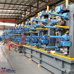 ERW219mm Carbon Steel Round Tubing Machine