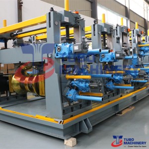 ERW219mm Carbon Steel Round Tubing Machine